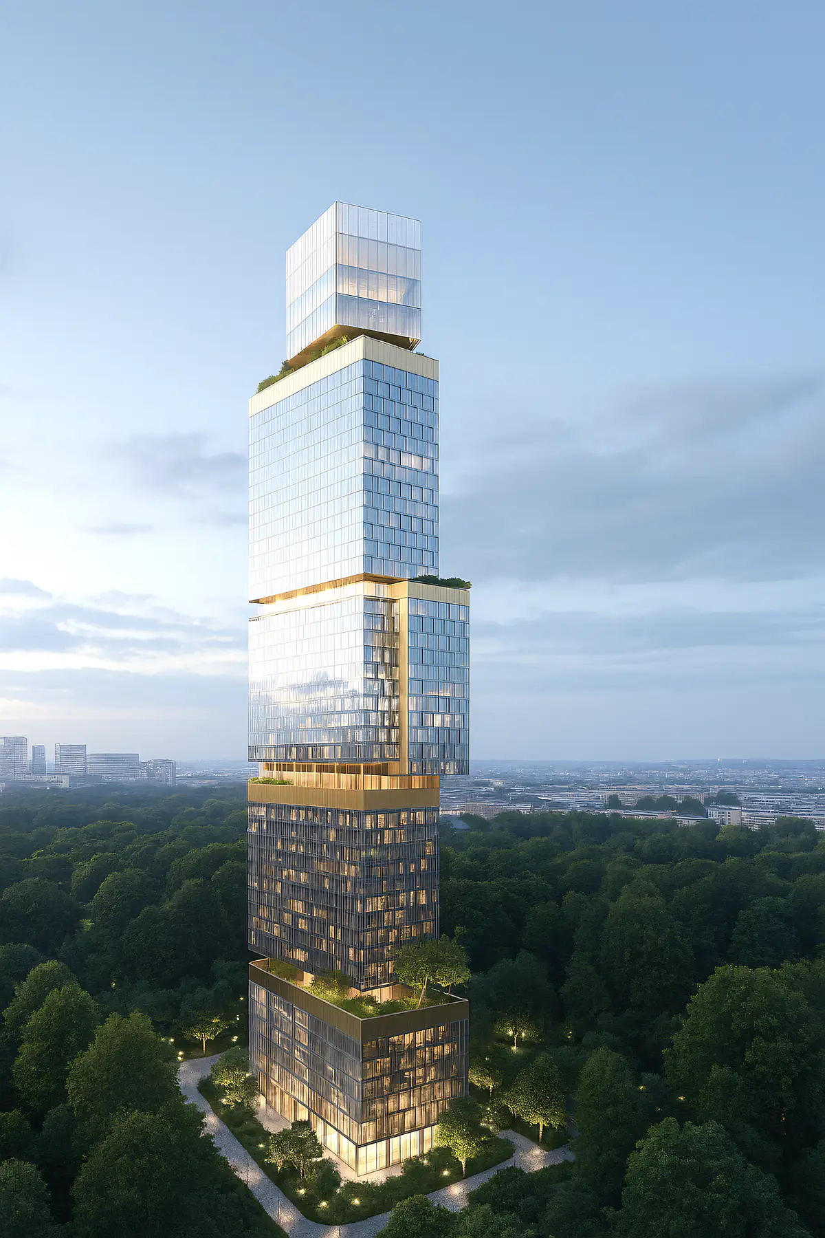 Высотная архитектура Vostok Tower